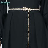 【Jasmine】ゴールドチェーンロングベルト | aimoha  | 詳細画像1 