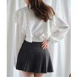 【Jasmine】スタンドカラーフレアブラウス ブルゾン Jasmine | aimoha | 詳細画像12