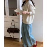 ハートボタンモコモコニットカーディガン | aimoha  | 詳細画像17 