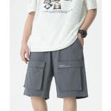 グレー | 【genxder】ユニセックスショートカーゴパンツ | aimoha men