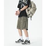 【genxder】ユニセックスショートカーゴパンツ | aimoha men | 詳細画像18 