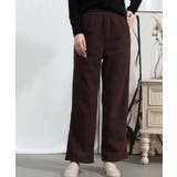 モカ | 【Aimoha】秋冬フリースストレートパンツ【AW】 | aimoha 