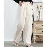 ベージュ | 【Aimoha】フリースタイプストレートパンツ【AW】 | aimoha 