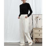 【Aimoha】タック入りストレートパンツ | aimoha | 詳細画像10