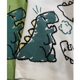 かわいい落書き恐竜イラスト 総柄ニット 韓国ファッション | HOOK | 詳細画像5