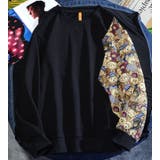 【OUTLET】アシンメトリーベアードッキングスウェットトップス オーバーサイズ… | aimoha men | 詳細画像1 