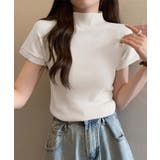 ボトルネックフィットTシャツ【SS】 | aimoha | 詳細画像3