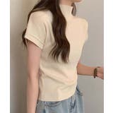 ボトルネックフィットTシャツ【SS】 | aimoha | 詳細画像8