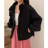 ナイロンフーディーショートジャケット | aimoha  | 詳細画像8