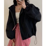 ナイロンフーディーショートジャケット | aimoha  | 詳細画像10