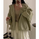 ナイロンフーディーショートジャケット | aimoha  | 詳細画像11