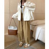 ナイロンフーディーショートジャケット | aimoha  | 詳細画像4