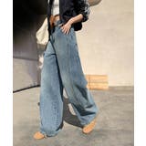 ヴィンテージルック・ルーズワイドデニムパンツ レディース | aimoha | 詳細画像10