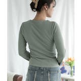 重ね着風カーディガン | aimoha | 詳細画像5