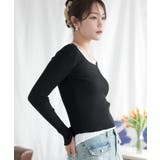 重ね着風ロング袖カットソー | aimoha | 詳細画像10