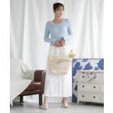 重ね着風ロング袖カットソー | aimoha | 詳細画像15