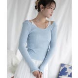 重ね着風ロング袖カットソー | aimoha | 詳細画像18