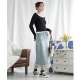 重ね着風ロング袖カットソー | aimoha | 詳細画像21