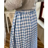 青白チェック柄スカート【SS】 | aimoha | 詳細画像18