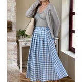 青白チェック柄スカート【SS】 | aimoha | 詳細画像22