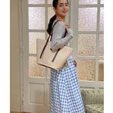 青白チェック柄スカート【SS】 | aimoha | 詳細画像30