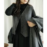 ウールロングコート＋ベスト2点セット【AW】 | aimoha  | 詳細画像26 