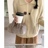 グレー | もこもこミニボストンバッグ【AW】 | aimoha 