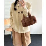 モカ | もこもこミニボストンバッグ【AW】 | aimoha 