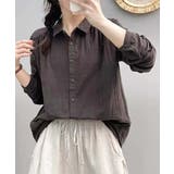 コットンオーバーシャツ | aimoha  | 詳細画像11 