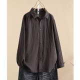 コットンオーバーシャツ | aimoha  | 詳細画像3 