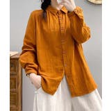 コットンオーバーシャツ | aimoha  | 詳細画像18 