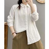 コットンオーバーシャツ | aimoha  | 詳細画像41 