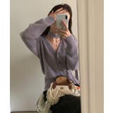 ストール付きフェミニンカーディガン【AW】 | aimoha  | 詳細画像7 