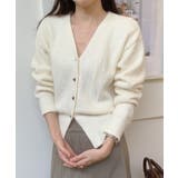 ストール付きフェミニンカーディガン【AW】 | aimoha  | 詳細画像12 