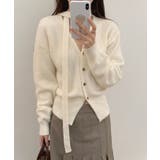 ストール付きフェミニンカーディガン【AW】 | aimoha  | 詳細画像30 