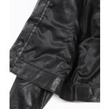 ステンカラーPUレザージャケット | aimoha | 詳細画像38