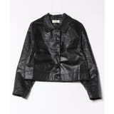 ステンカラーPUレザージャケット | aimoha | 詳細画像39