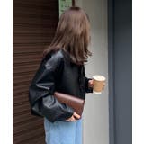 ステンカラーPUレザージャケット | aimoha | 詳細画像41