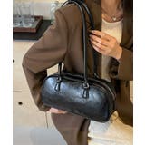 ブラック | シルバーPUレザーバッグ ショルダーバッグ | aimoha 