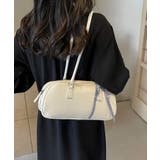 シルバーPUレザーバッグ ショルダーバッグ | aimoha  | 詳細画像21 