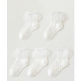 【mosox】レース付けキッズソックス5点セット | aimoha kids | 詳細画像9