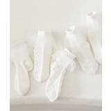 【mosox】レース付けキッズソックス5点セット | aimoha kids | 詳細画像1