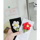 【mosox】韓国風立体花モチーフ付きソックス | aimoha | 詳細画像7