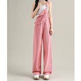 ワイドシルエットデニムサロペット | aimoha | 詳細画像7