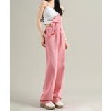 ワイドシルエットデニムサロペット | aimoha | 詳細画像8