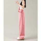 ワイドシルエットデニムサロペット | aimoha | 詳細画像9