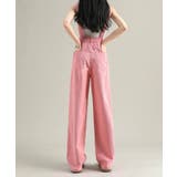 ワイドシルエットデニムサロペット | aimoha | 詳細画像10