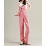 ワイドシルエットデニムサロペット | aimoha | 詳細画像11