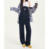 ワイドシルエットデニムサロペット | aimoha | 詳細画像23