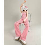 ワイドシルエットデニムサロペット | aimoha | 詳細画像27